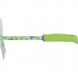 Мотыжка комбинированная, 65 х 300 мм, стальная, пластиковая рукоятка, Flower Green, Palisad